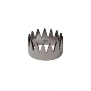 ANNELISE MICHELSON Carnivore Gunmetal Plated Ring 5.75